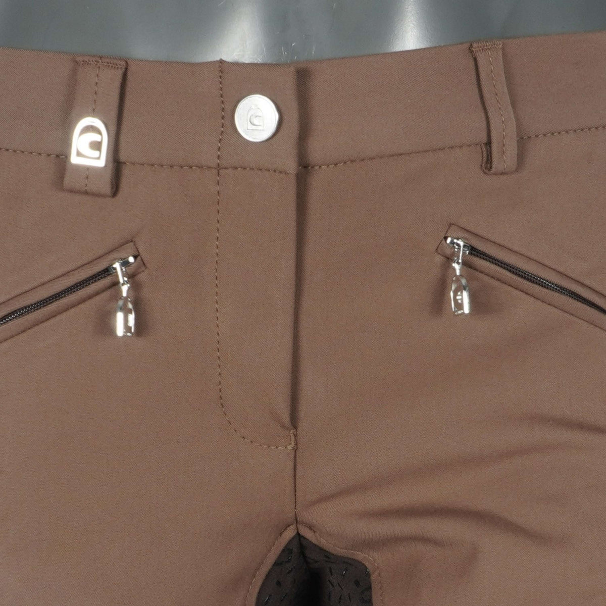 Cavallo Pantalon d'Équitation CavalCaja Grip Porcini/Espresso