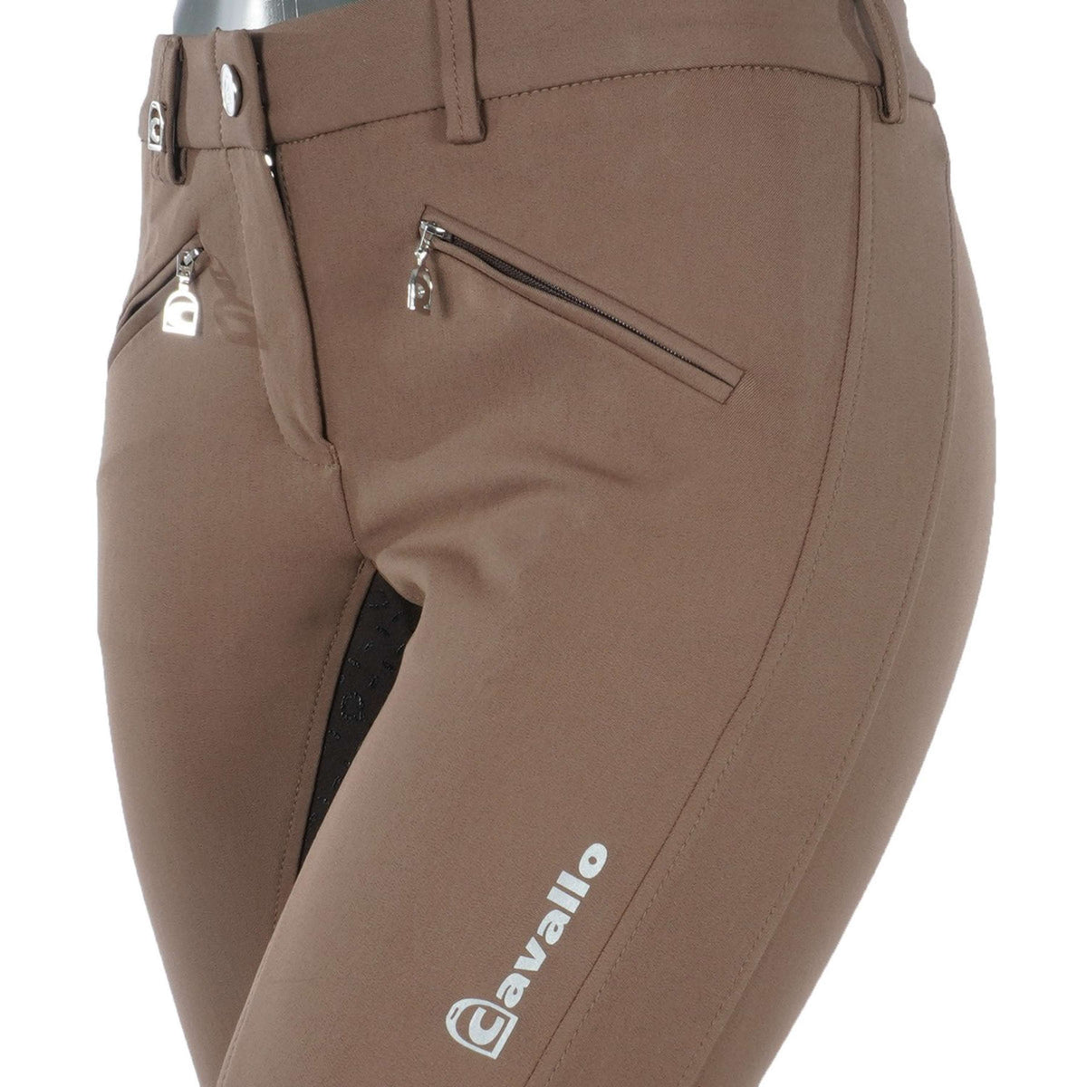 Cavallo Pantalon d'Équitation CavalCaja Grip Porcini/Espresso