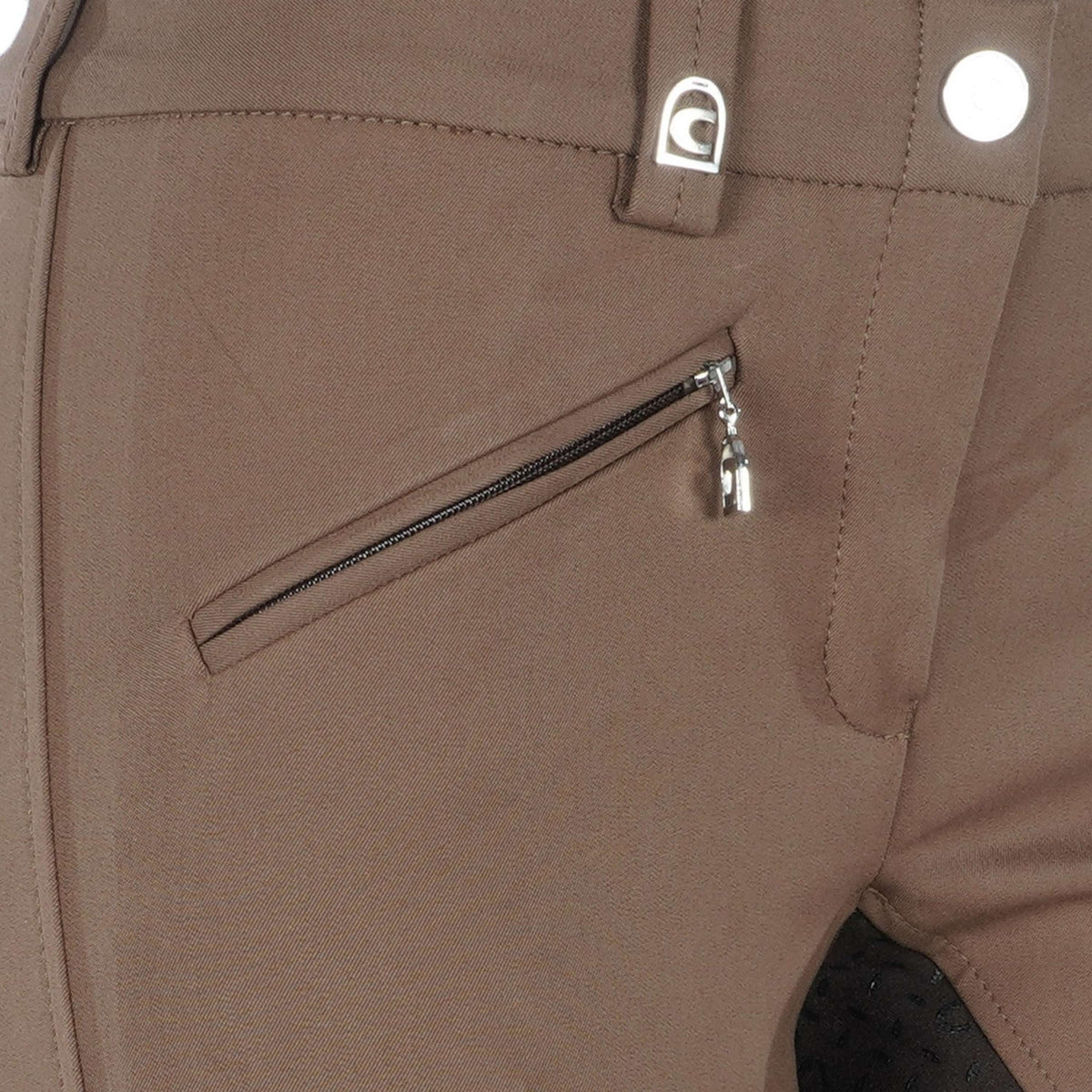 Cavallo Pantalon d'Équitation CavalCaja Grip Porcini/Espresso