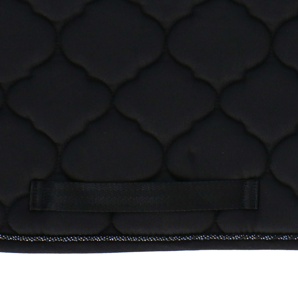 Riding World Tapis de Selle Rope Noir