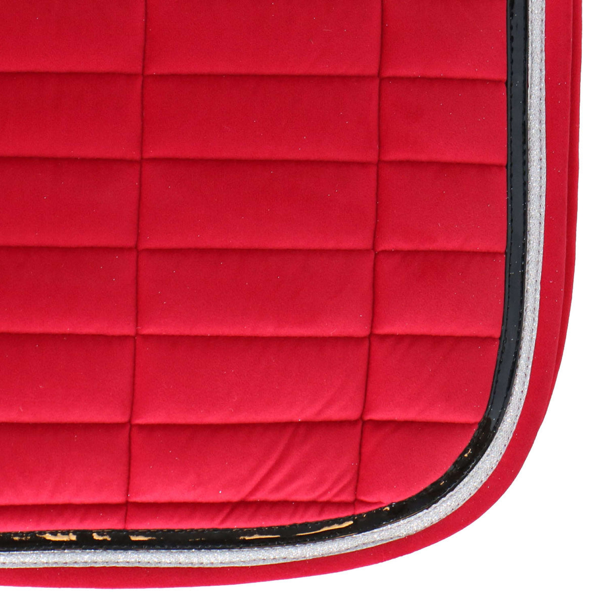 EQUITHÈME Saddlepad Mosaïque Dressage Framboise