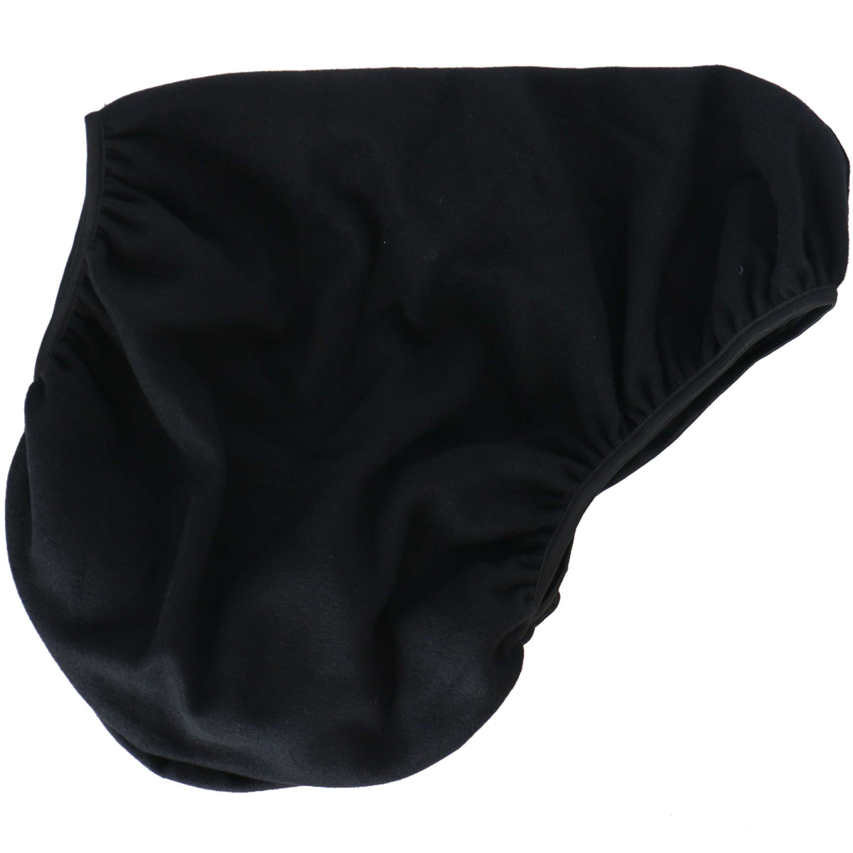 EQUITHÈME Housse de Selle Fleece Polaire Noir