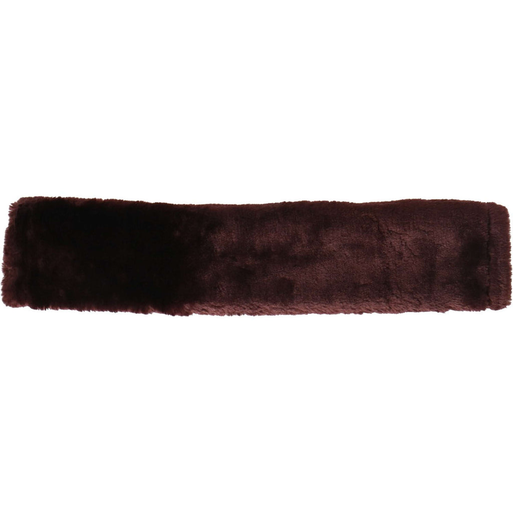 EQUITHÈME Fourrure de Sangle Teddy Marron