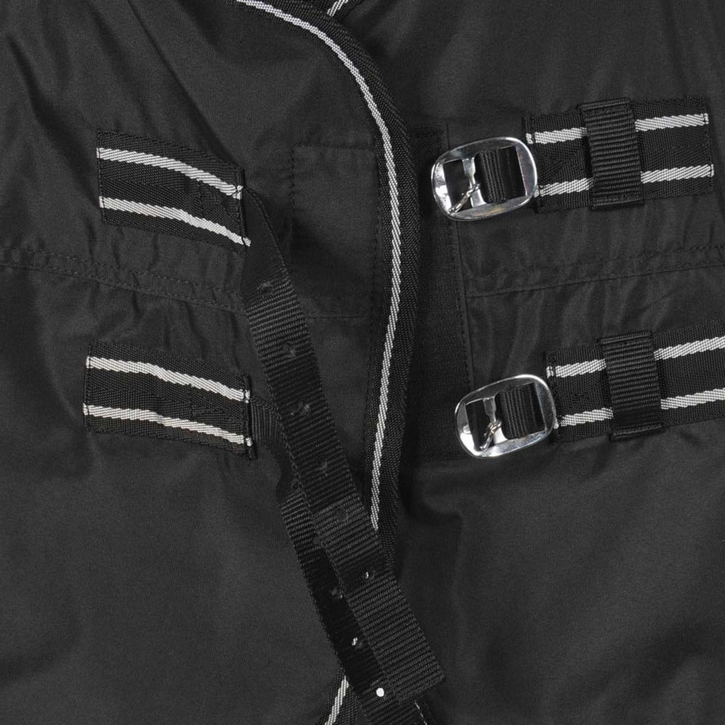 Riding World Couverture Imperméable Oxford 300D Fleece Doublure 0g Noir