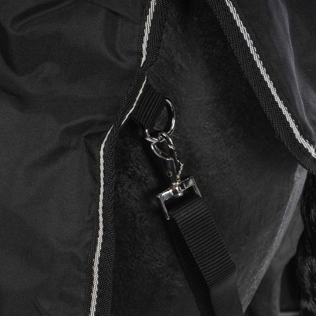 Riding World Couverture Imperméable Oxford 300D Fleece Doublure 0g Noir