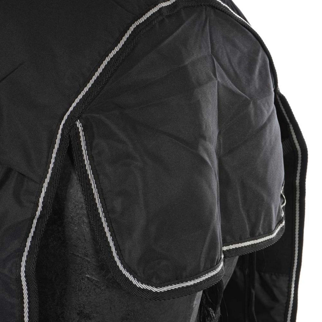 Riding World Couverture Imperméable Oxford 300D Fleece Doublure 0g Noir