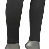 EQUITHÈME Legging d'Équitation Tea Pull-On Silicone Genouillères Noir/Kaki