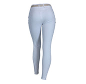 EQUITHÈME Pantalon d'Équitation Lucy Silicone Genouillères Blanc