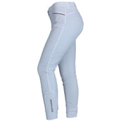 EQUITHÈME Pantalon d'Équitation Gizel Silicone Genouillères Blanc