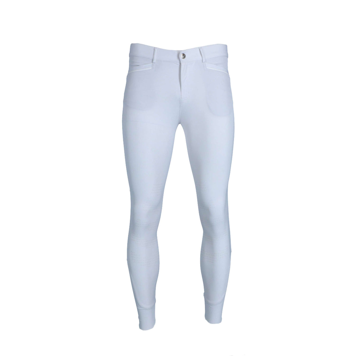 EQUITHÈME Pantalon d'Équitation Georg Hommes Blanc