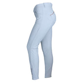 EQUITHÈME Pantalon d'Équitation Bella Push-Up Silicone Genouillères Blanc