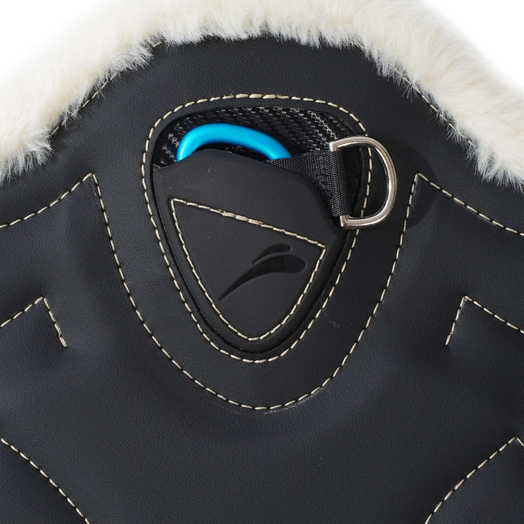 eQuick Sangle ES Jumping Stud Fluffy Noir
