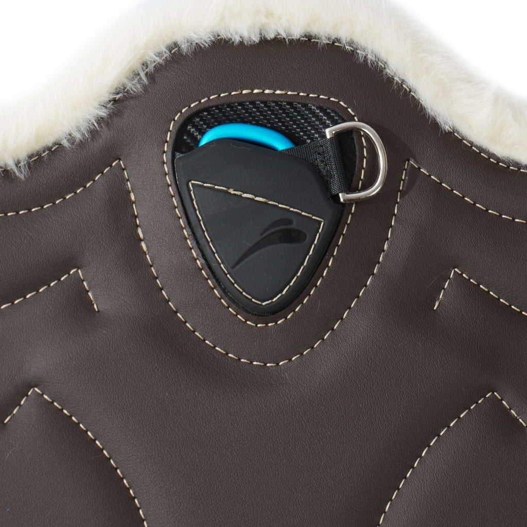 eQuick Sangle ES Jumping Stud Fluffy Marron