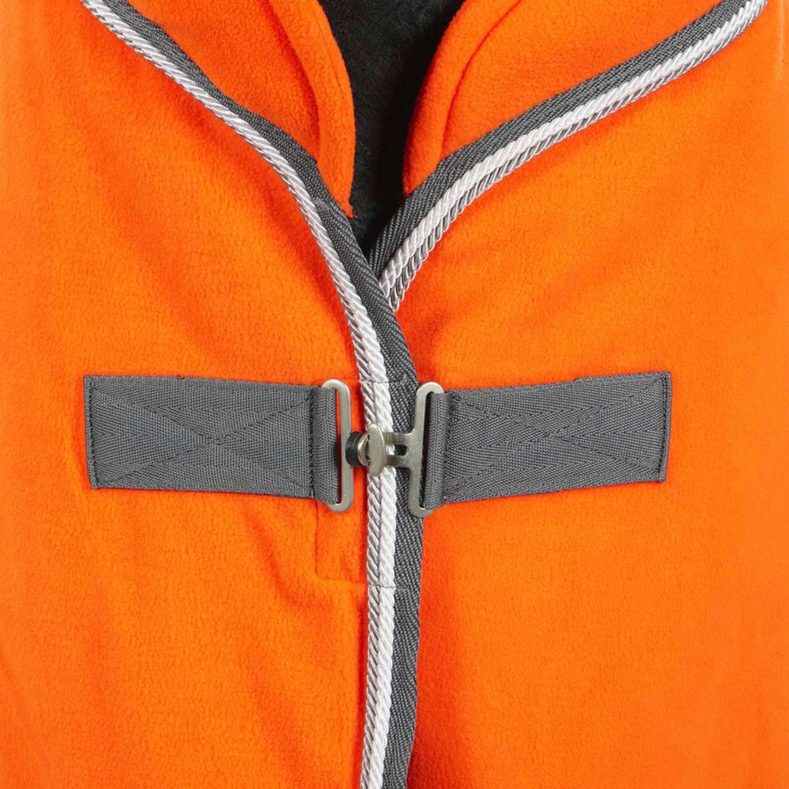 Schockemöhle Couvertures Anti-Transpiration Premium Logo Fleece Orange