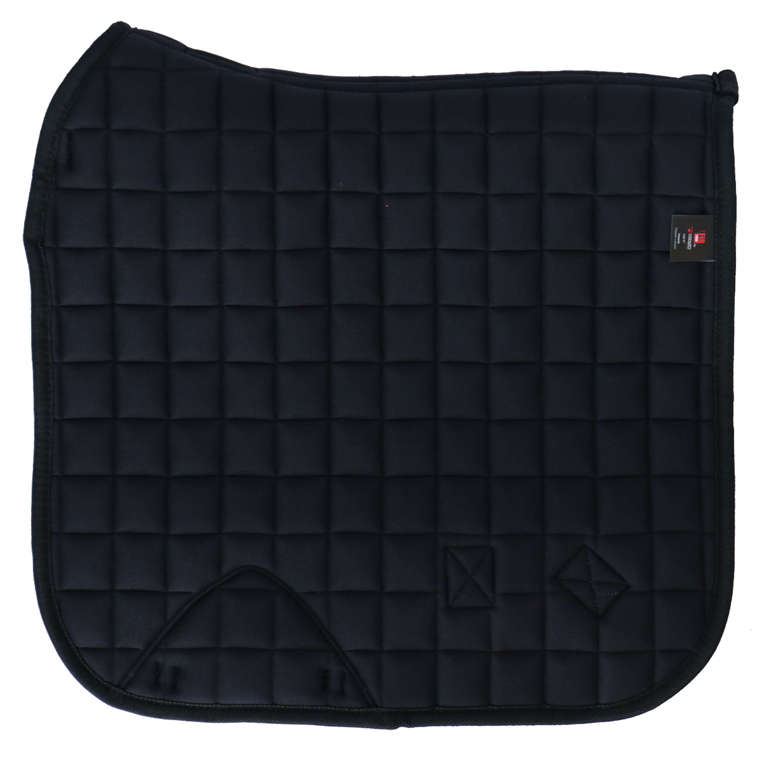 Catago Tapis de Selle FIR-Tech avec Élastique Dressage Noir Catago Tapis de Selle FIR-Tech avec Élastique Dressage Noir