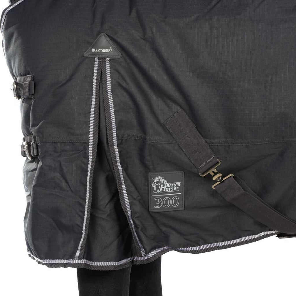 Harry's Horse Couverture d'Extérieur Thor 300g Ébène