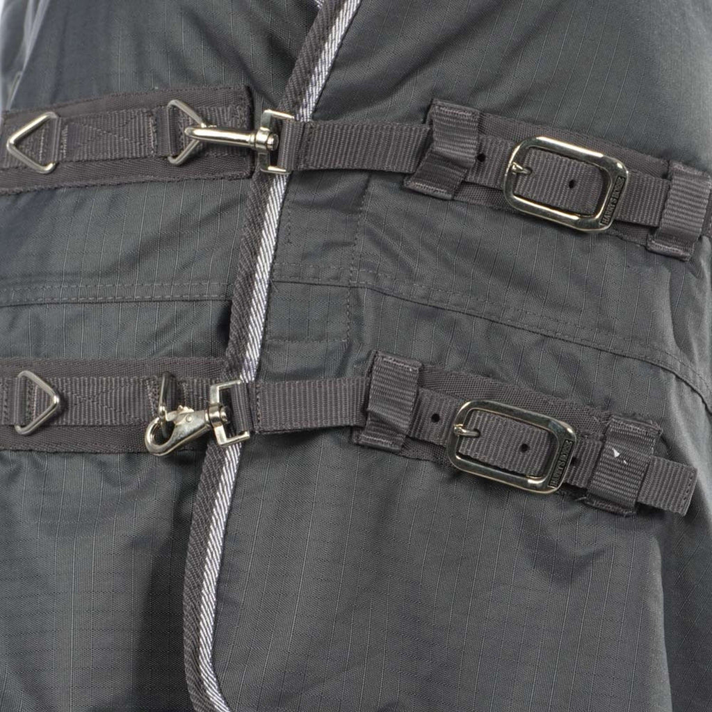 Harry's Horse Couverture d'Extérieur Thor 200g avec Couvre-cou Ébène