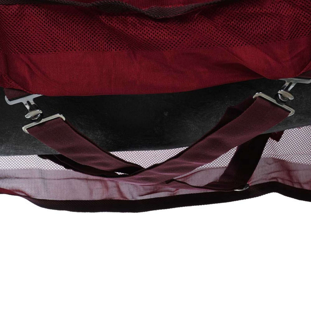Kavalkade Couverture Anti-Mouches Stripe Bordeaux