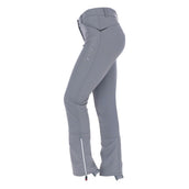 Catago Pantalaon d'Équitation Jodhpur Solrun Softshell Silicone Fond de Peau Gris