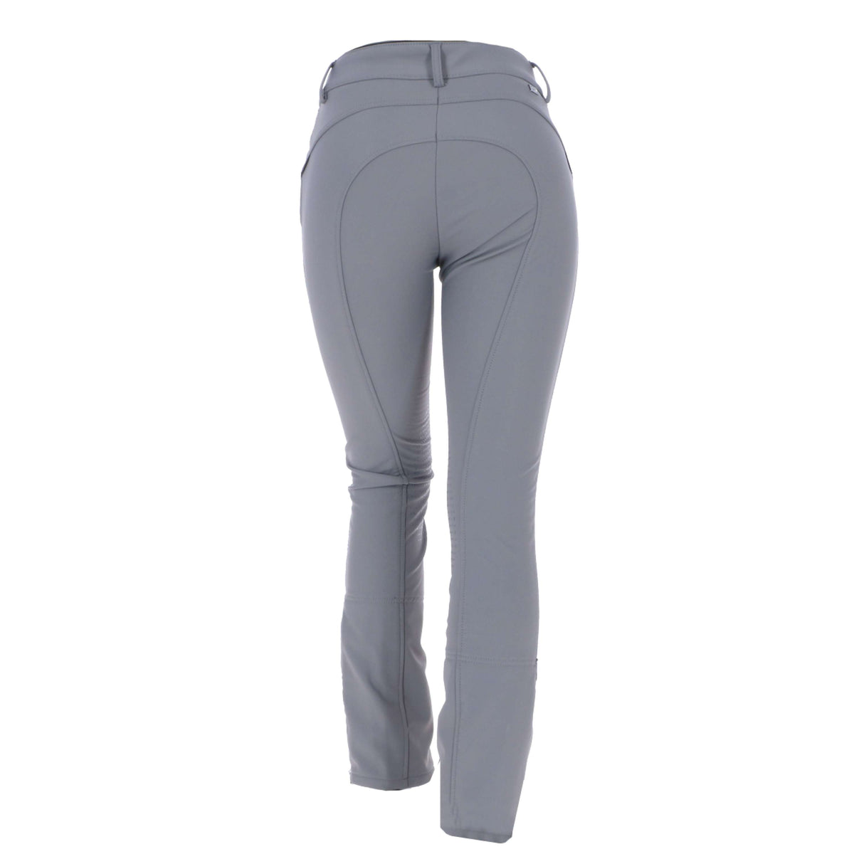 Catago Pantalaon d'Équitation Jodhpur Solrun Softshell Silicone Genouillères Gris