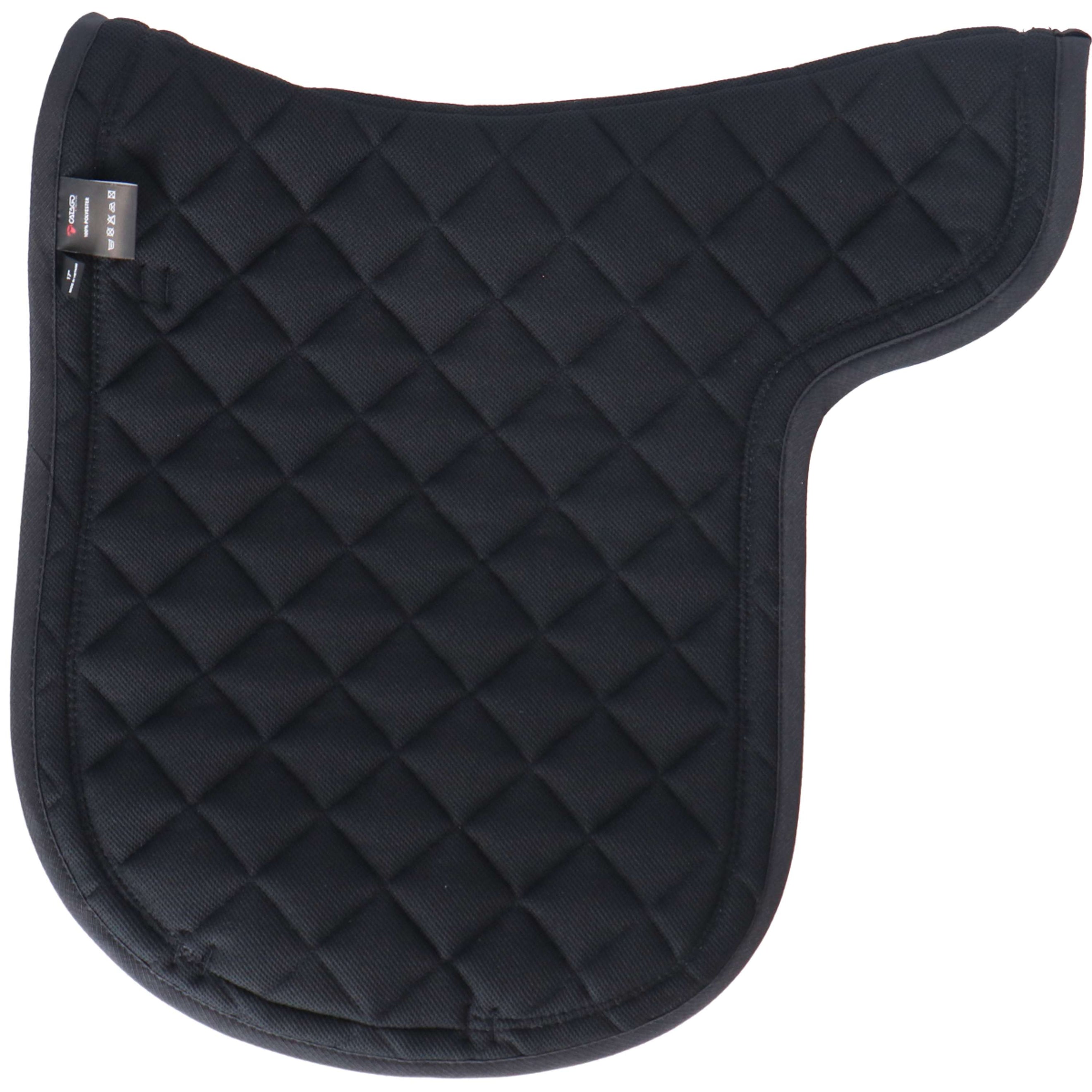 Catago Tapis de Selle Diamond Islandais Noir