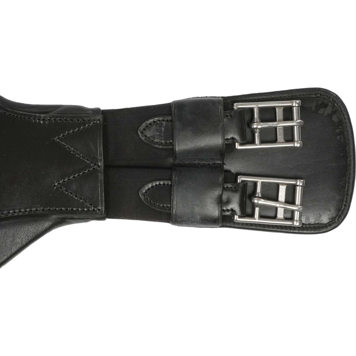 Catago Sangle de Dressage Cuir Noir