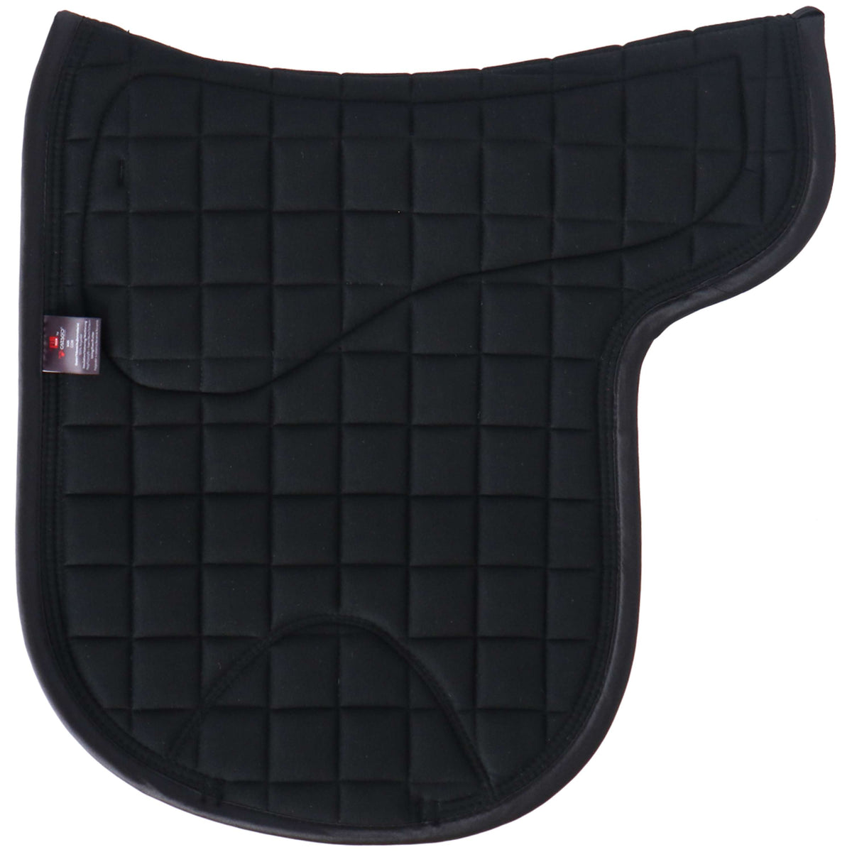 Catago Tapis de Selle FIR-Tech Elegant Néoprène Islandais Noir