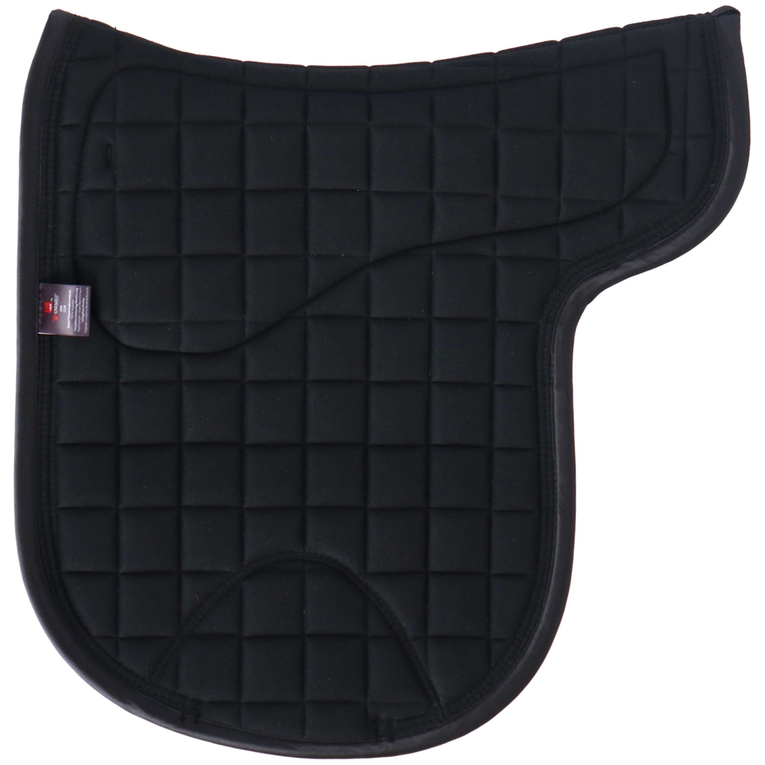 Catago Tapis de Selle FIR-Tech Elegant Néoprène Islandais Noir Catago Tapis de Selle FIR-Tech Elegant Néoprène Islandais Noir
