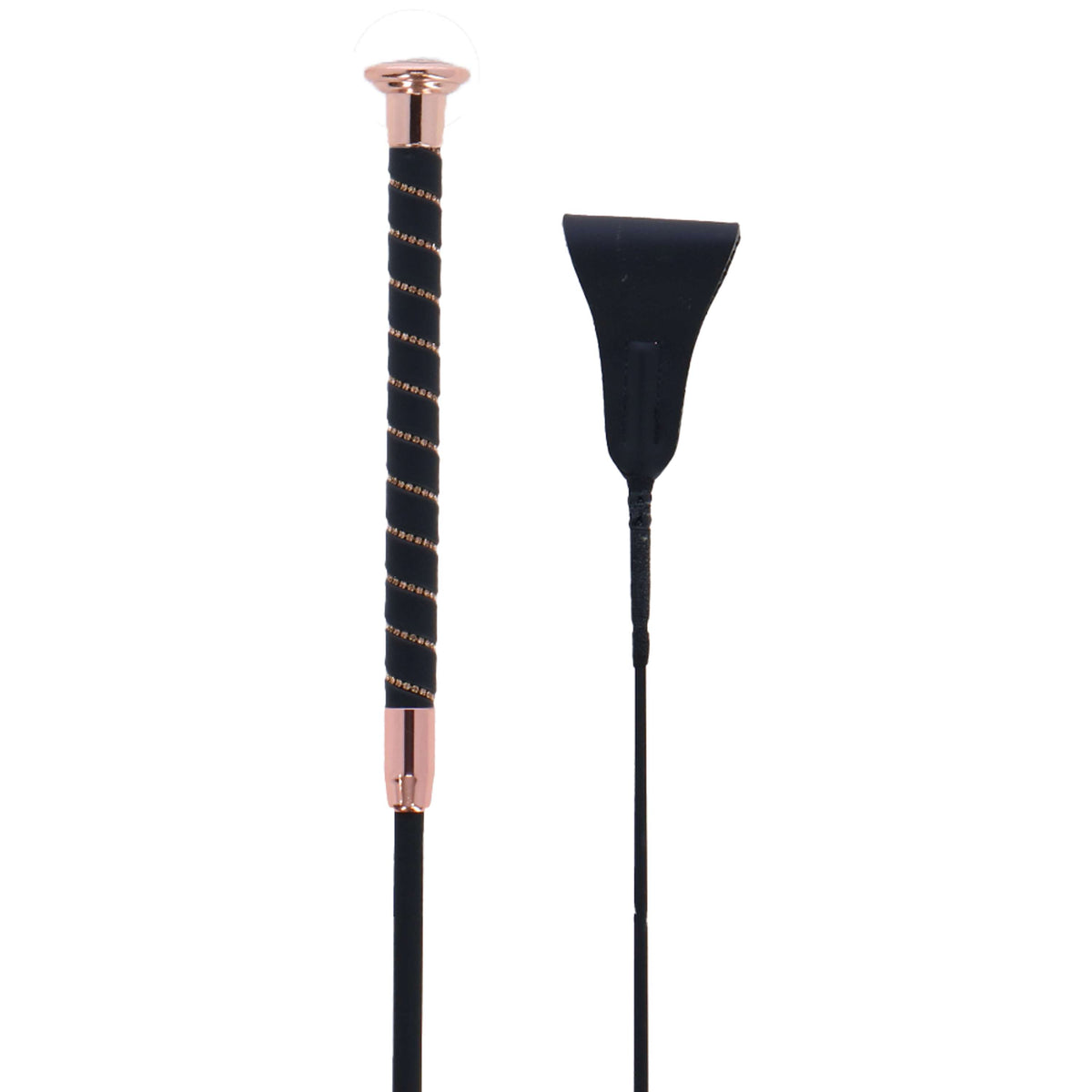 Fleck Cravache de Saut SilkTouch Crystal Or rose