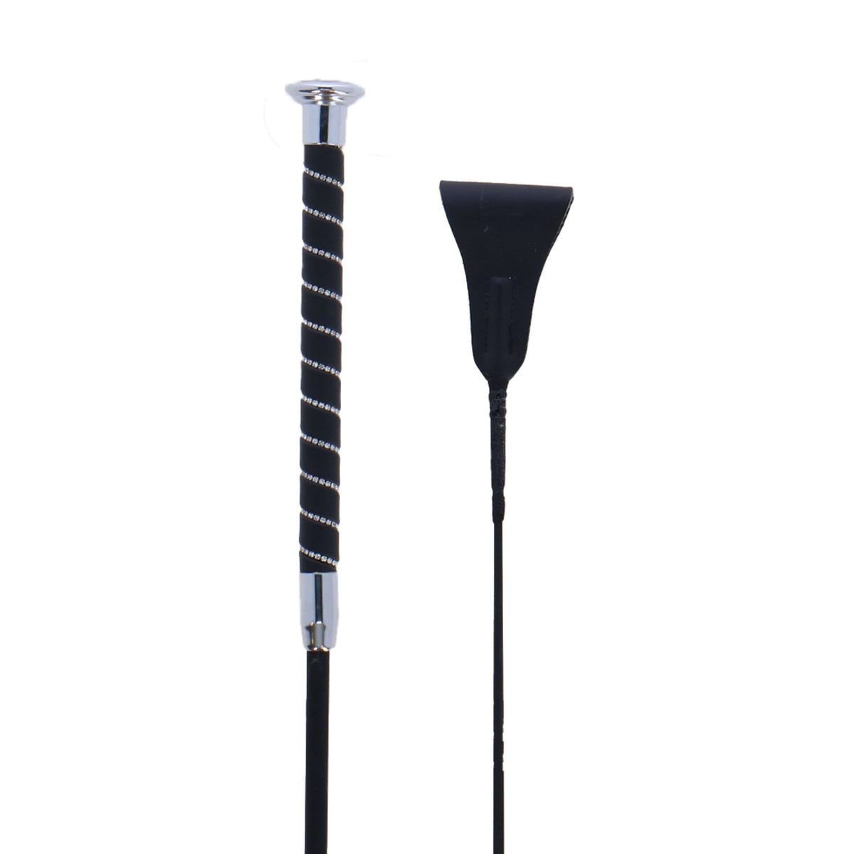 Fleck Cravache de Saut SilkTouch Crystal Chrome