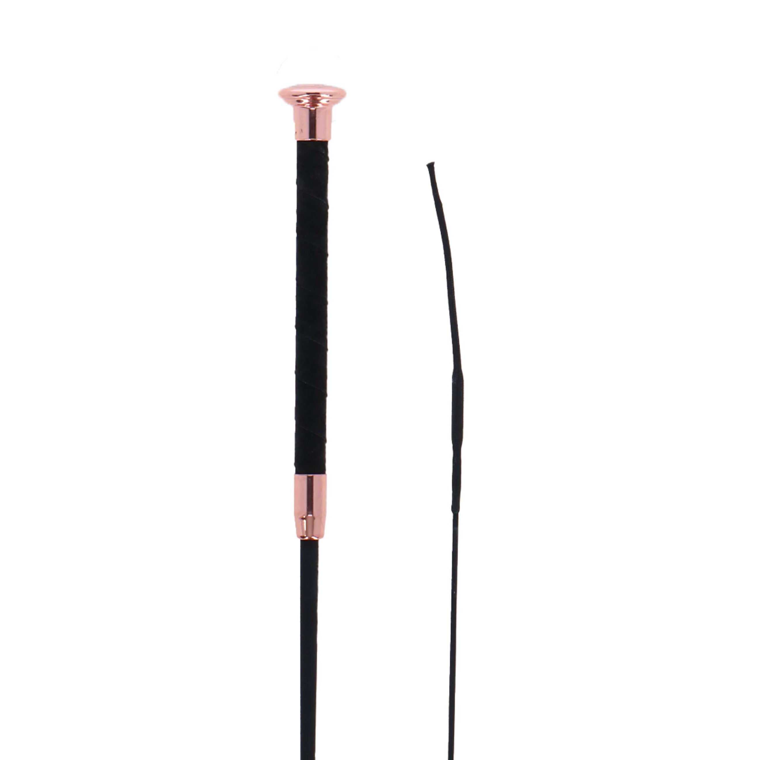 Fleck Cravache de Dressage SilkTouch Premium Or rose Fleck Cravache de Dressage SilkTouch Premium Or rose