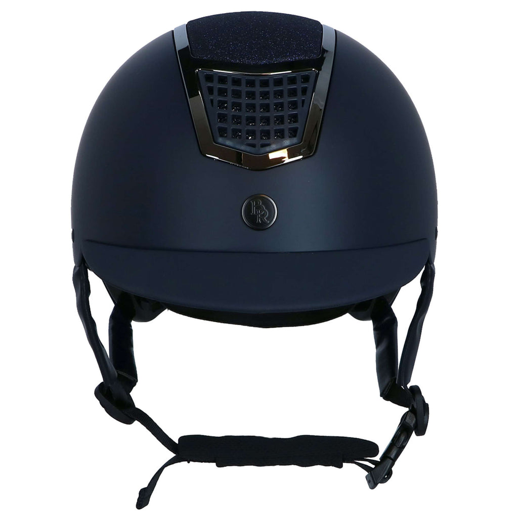 BR Bombe d’Équitation Lambda Glitter Navy/Gunmetal
