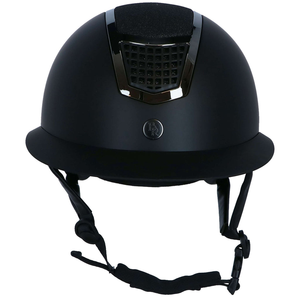 BR Bombe d’Équitation Lambda Plus Glitter Noir/Métal