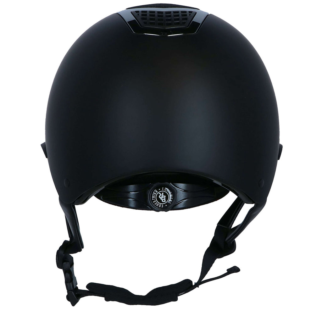 BR Bombe d’Équitation Lambda Plus Glitter Noir/Métal