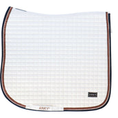 ANKY Tapis de Selle Cotton Twill Dressage Blanc