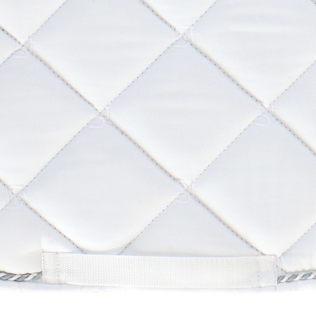 HB Tapis de Selle Crown Dressuur Blanc