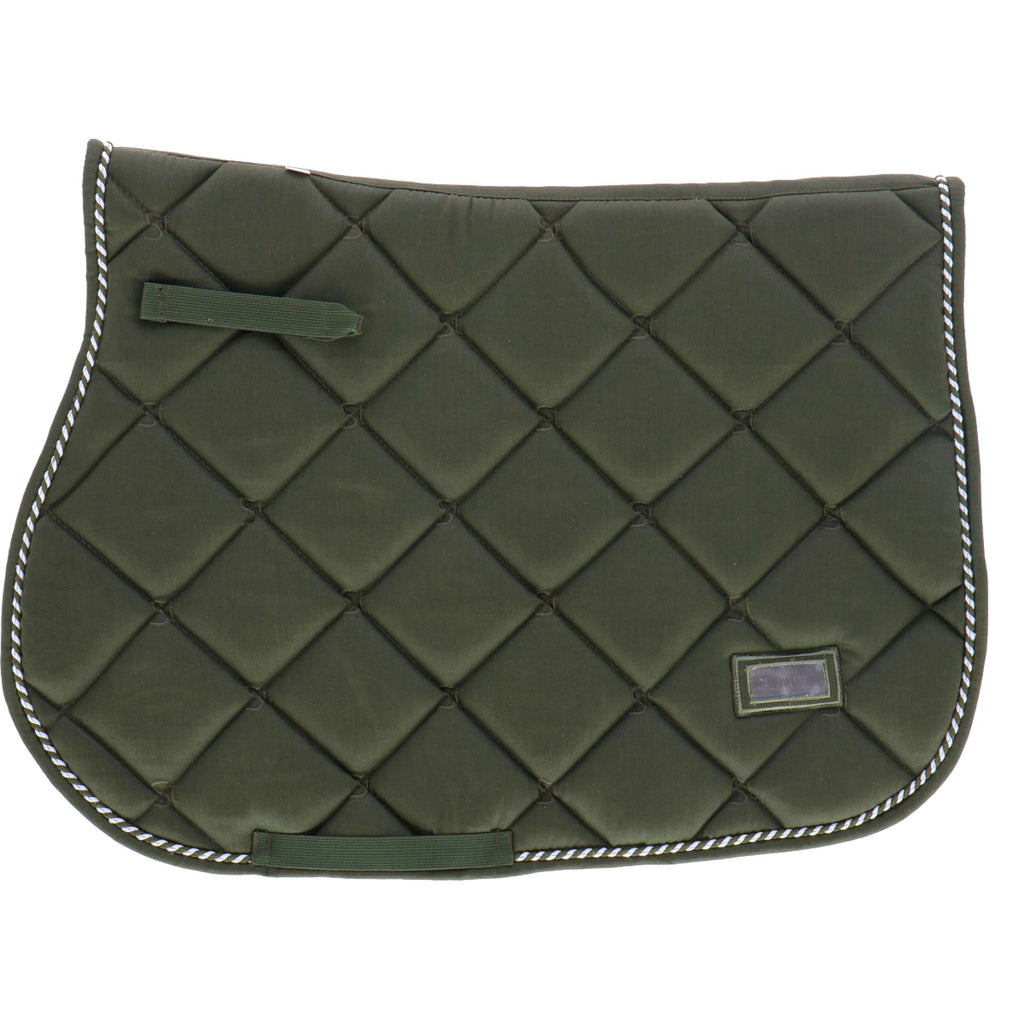 HB Tapis de Selle Crown Veelzijdigheid/Springen Vert-mousse