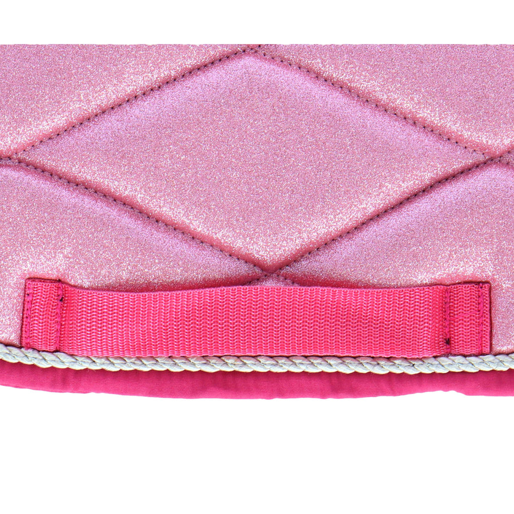HB Tapis de Selle Sparkling Glitter Shetland Rose