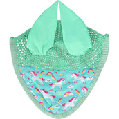 HB Bonnet Anti-Mouches Unicorn Vert menthe