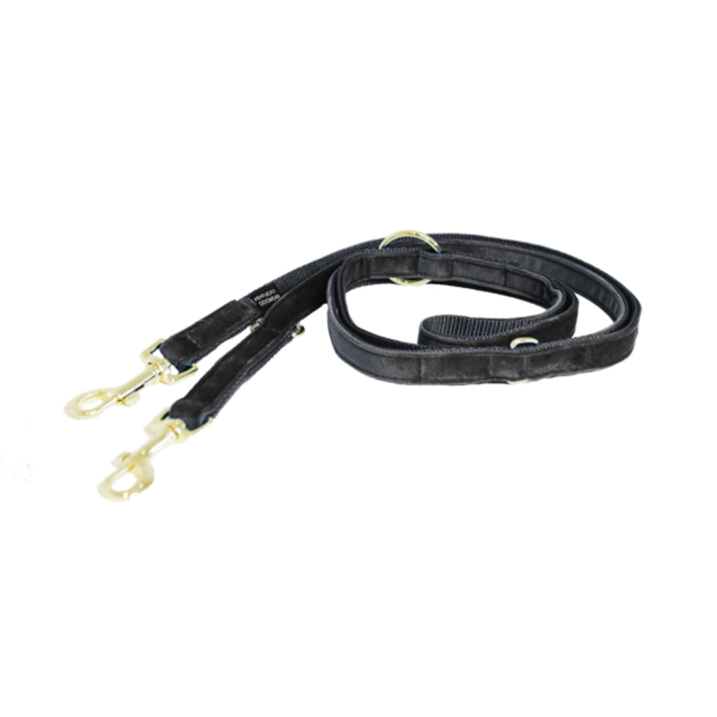 Kentucky Laisse pour Chien velours Noir