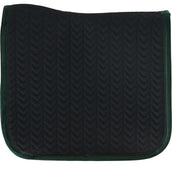 Kentucky Tapis de Selle velours Pearls Dressage Pine Green