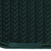 Kentucky Tapis de Selle velours Pearls Dressage Pine Green