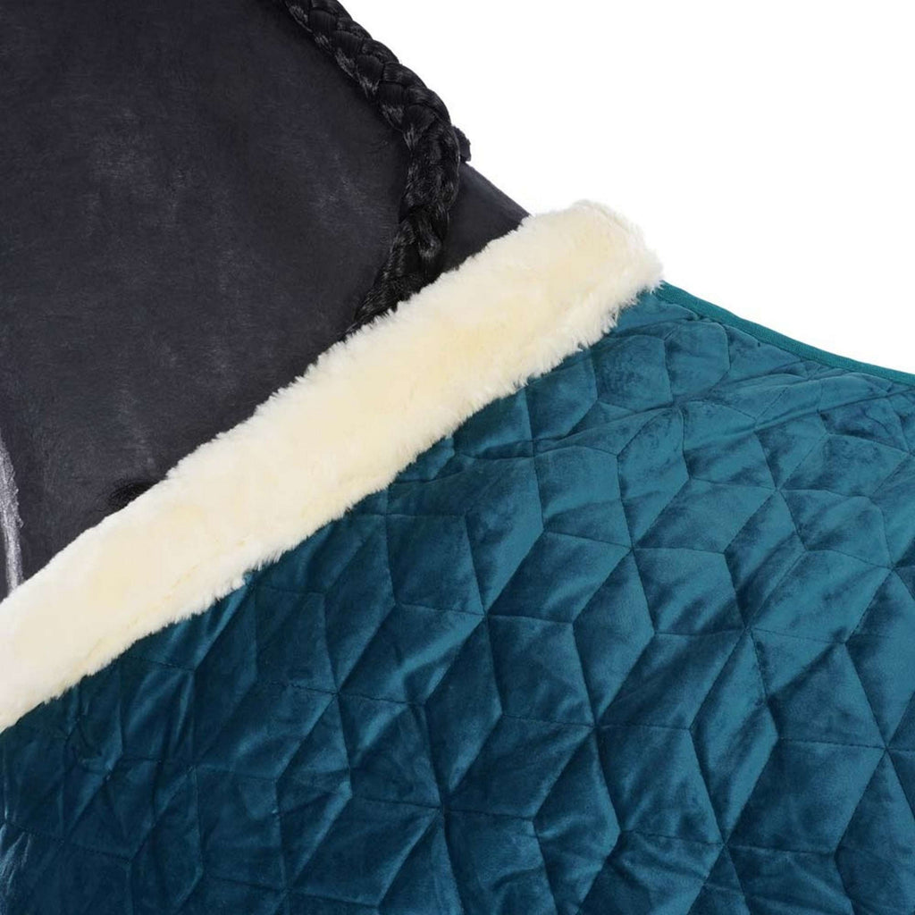 Kentucky Couverture de Concours velours 160g Émeraude