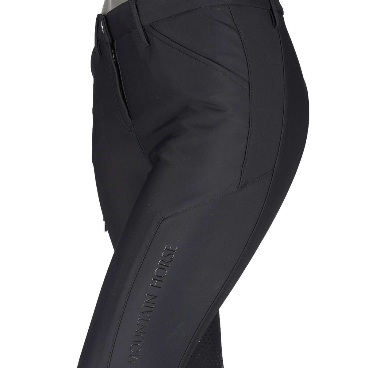 Mountain Horse Pantalon d'Équitation Bond Softshell Noir