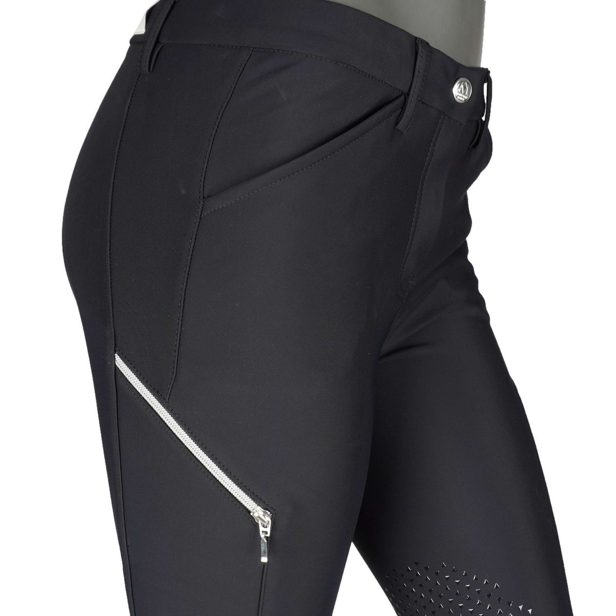 Mountain Horse Pantalon d'Équitation Bond Softshell Noir