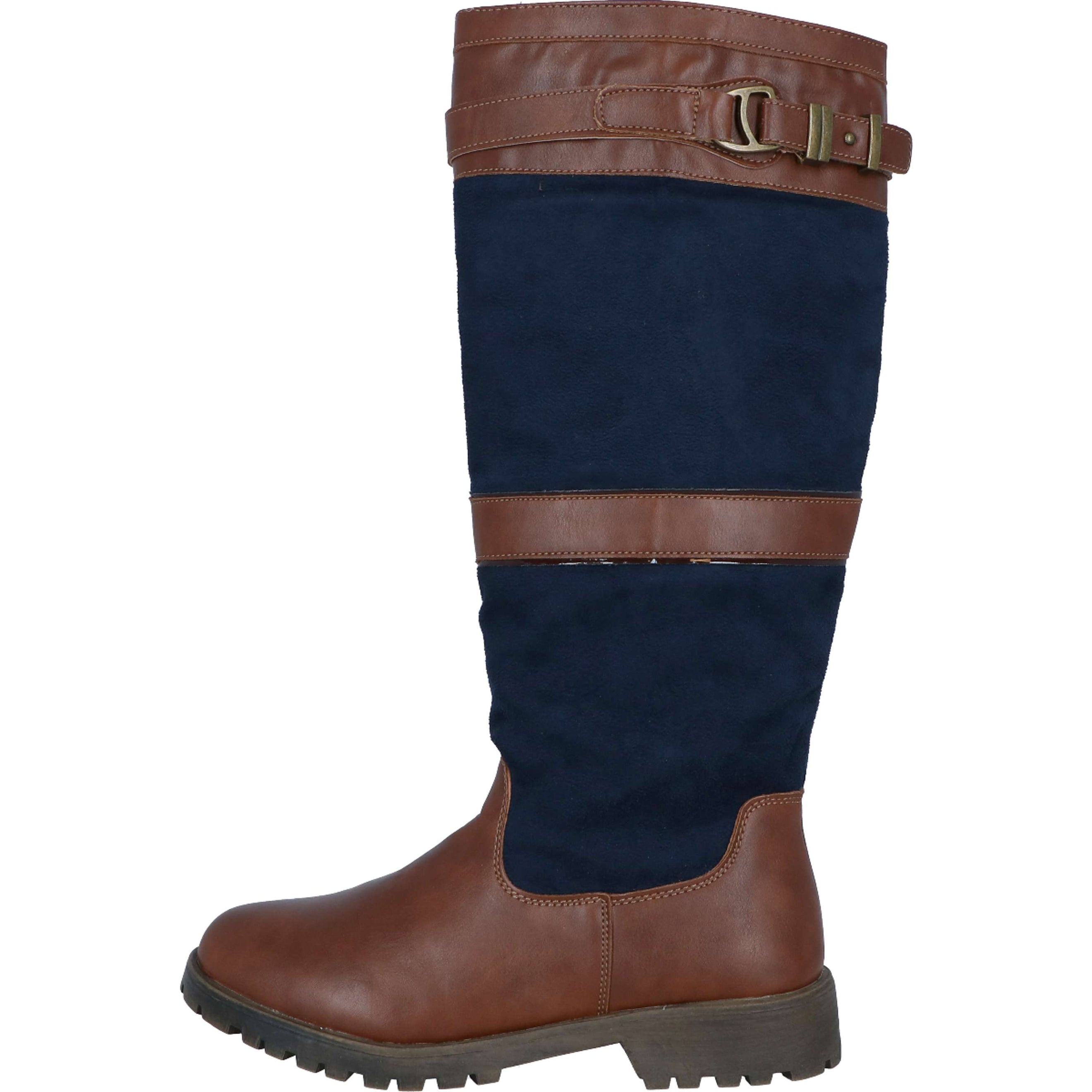 HKM Bottes d'Hiver Meghan Bleu foncé/Marron HKM Bottes d'Hiver Meghan Bleu foncé/Marron