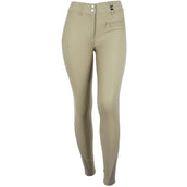 HKM Pantalon d'Équitation Lea Silicon Full Grip Olive