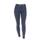 HKM Pantalon d'Équitation Lea Silicon Full Grip Bleu Foncé