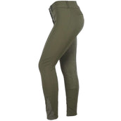 HKM Pantalon d'Équitation Liv High Waist Alos Full Grip Vert Foncé