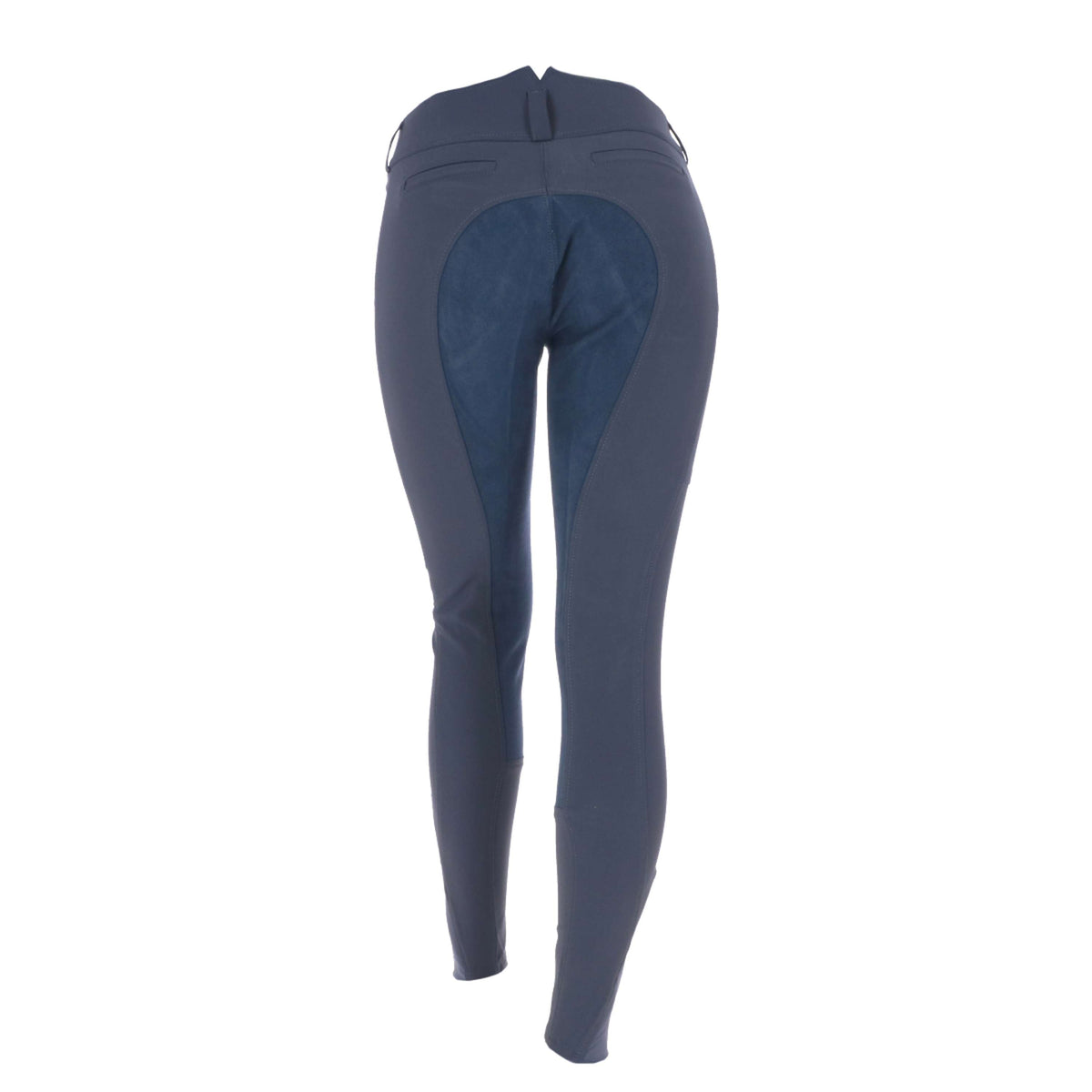 HKM Pantalon d'Équitation Liv High Waist Alos Full Grip Bleu Foncé